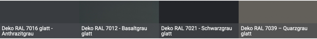Unifarben glatt