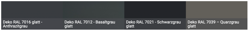 Unifarben glatt